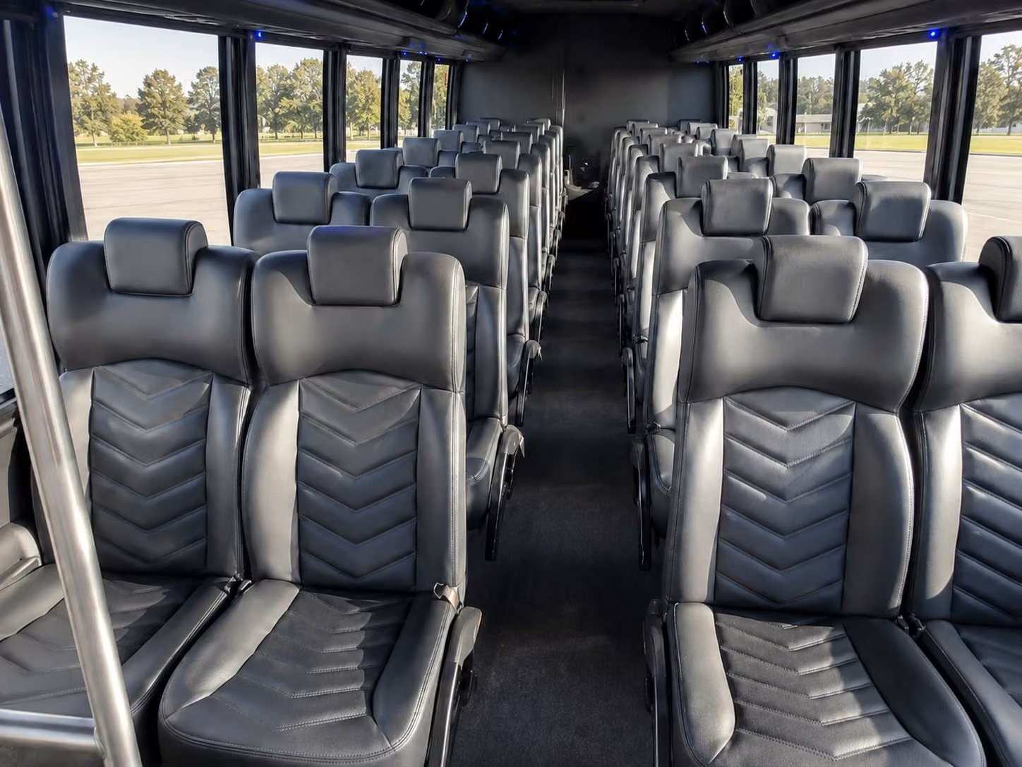 20 passenger minibus inside