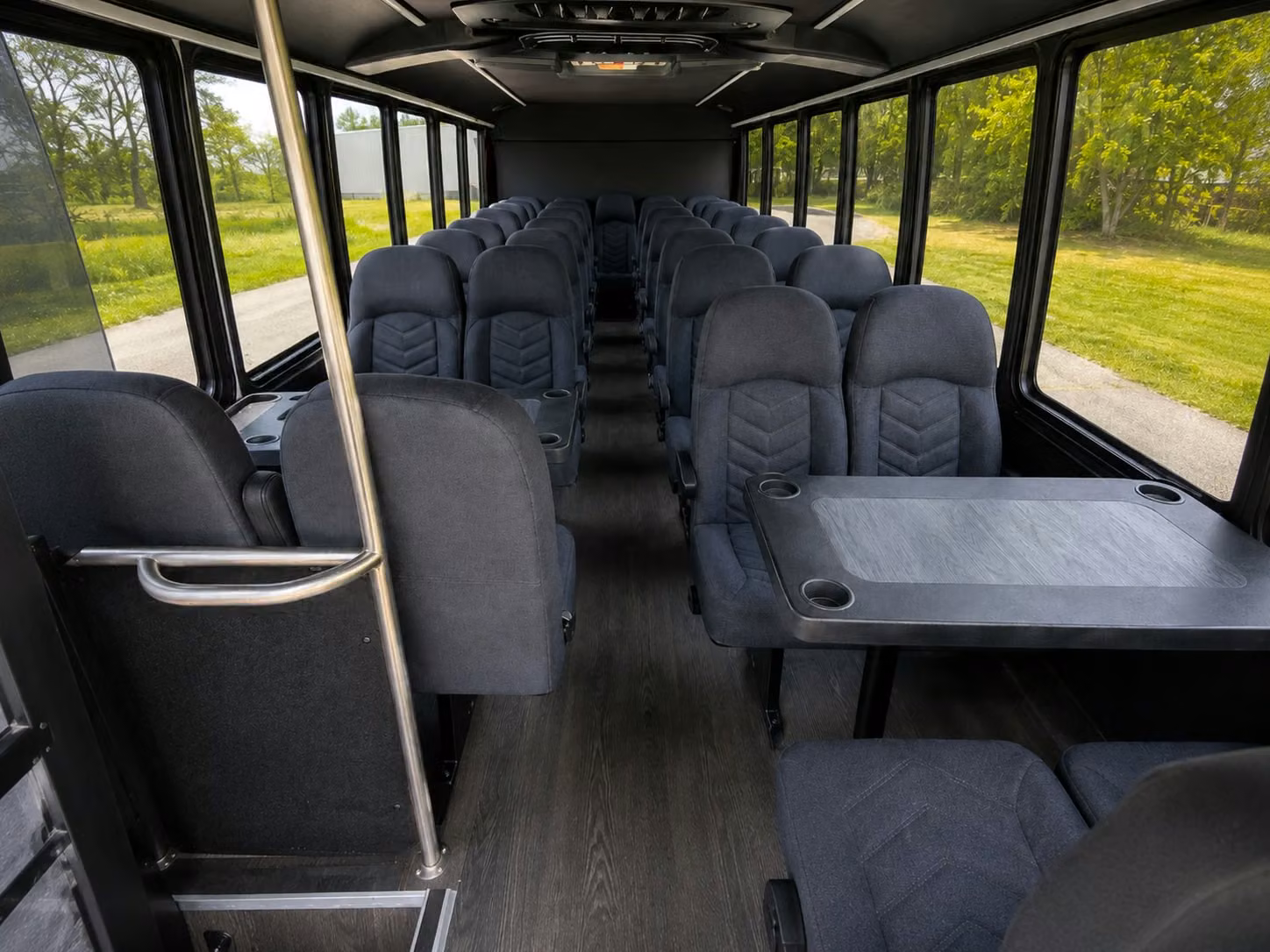 20 passenger minibus interior