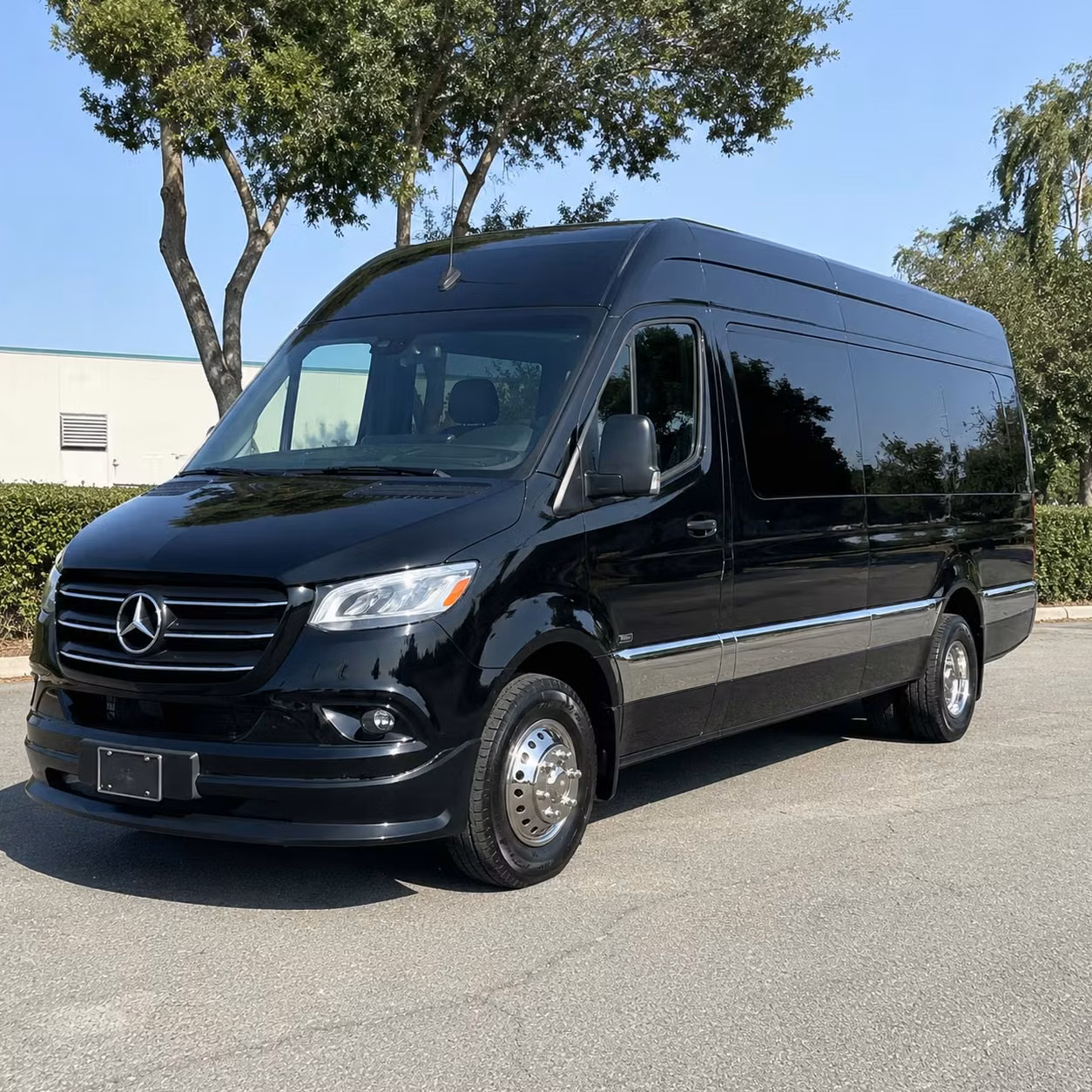 sprinter van with driver